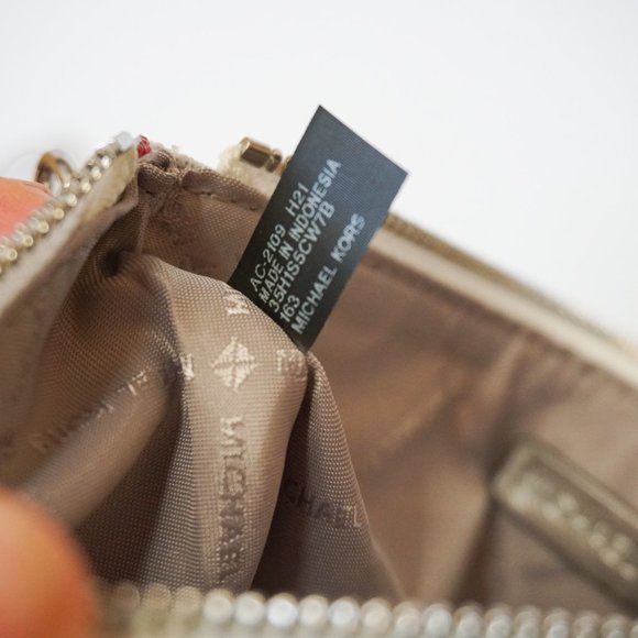 Michael Kors Jet Set Girls JST Ski Multi Wristlet Trio MK Bright White Multi - Picture 9 of 11